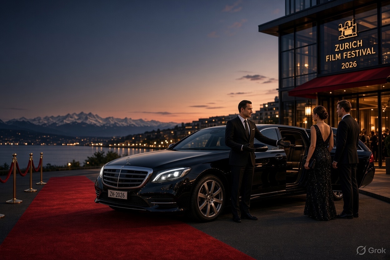 Private Chauffeur Service for Zurich Film Festival 2026