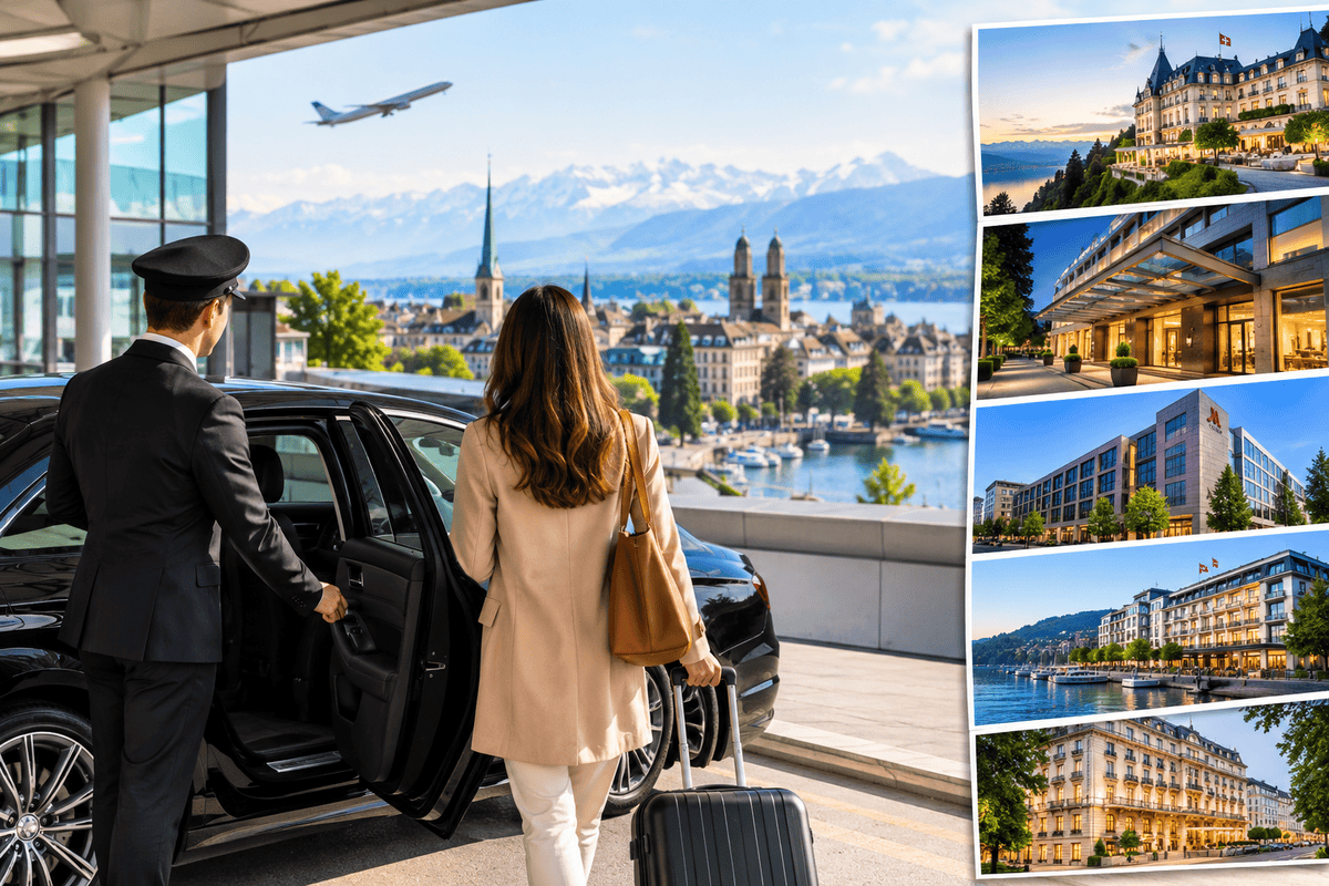 Transfer vom Flughafen Zürich zum Hotel: Die 5 besten Hotels in der Nähe des Flughafens Zürich